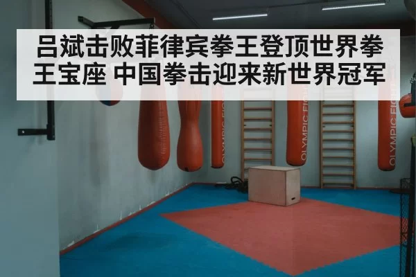 吕斌击败菲律宾拳王登顶世界拳王宝座 中国拳击迎来新世界冠军